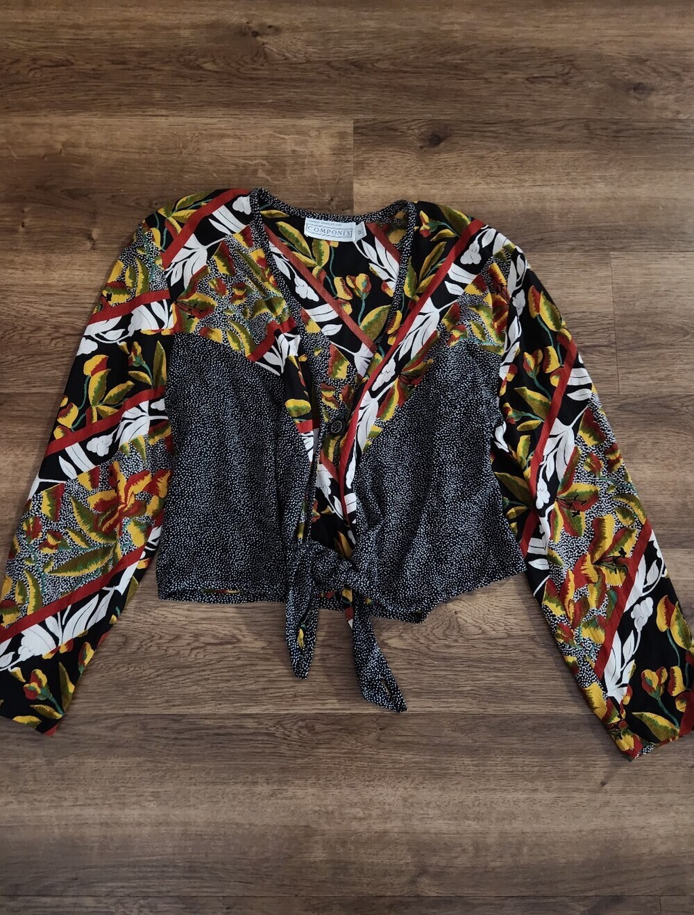 Vintage Componix Blousr Size 12
